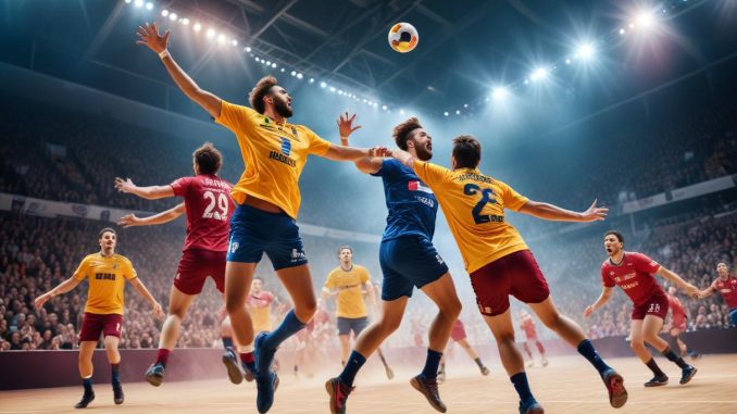 Bundesliga handboll illustration